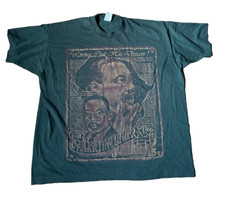 Martin Luther King Living Out His Dreams T Shirt Size XXXL Green Men's vtg Usa