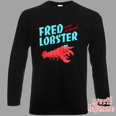 Fred Lobster Henry Danger Tv Show Men's Black Size S to 2XL