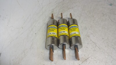 Lot of 3 Bussmann Low Peak LPS-RK-100SP Fuse Dual Element Time Delay 100A