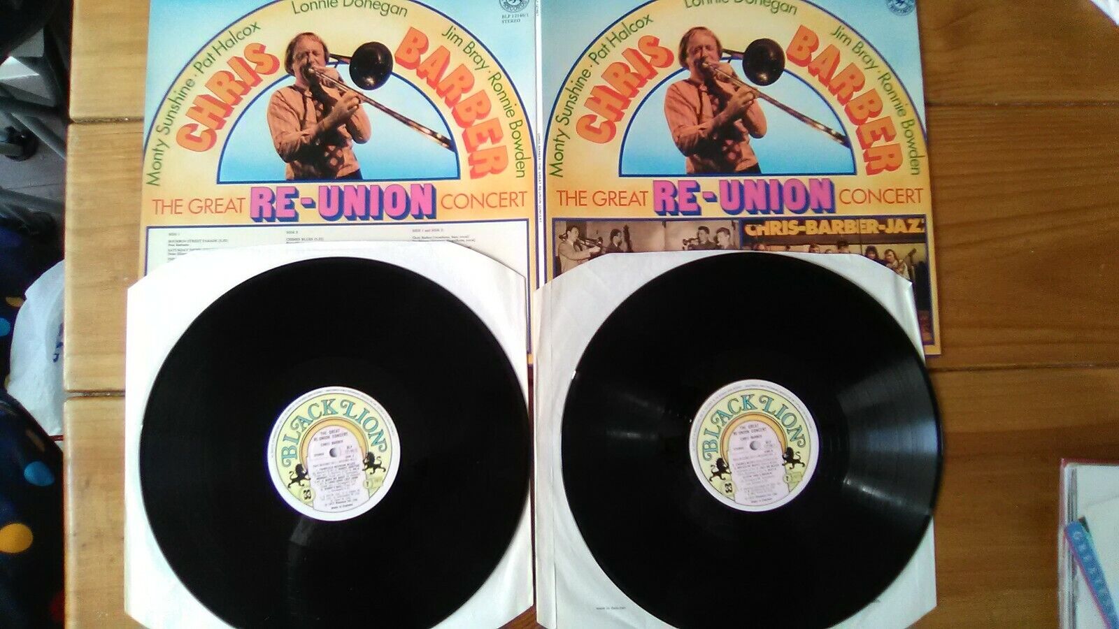 Chris Barber: The Great Re-Union Concert 12" Vinyl Double LP - 327/22
