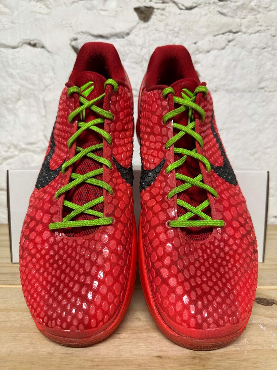 シューズ(男性用) Nike Kobe 6 protro reverse grinch FV4921-600 Nike Kobe 6 Protro Reverse Grinch (Men's) | eBay