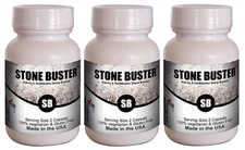 Stone Buster-Kidney/Gallbladder Relief Economy Pack Supplement (3X60 caps)