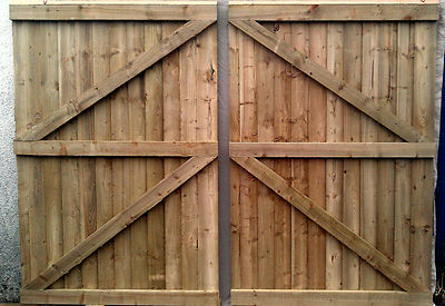 double wide gate