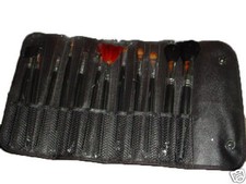Make up Brush Beauty MINERAL 12 Pro Handle style Synthetic Fibre Travel Carry