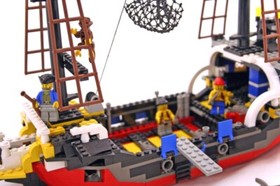 Lego Pirates I Set 6289 Red Beard Runner 100% complete + instructions rare 1996