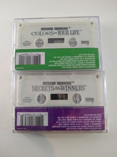Richard Simmons Colors of Your Life, Secrets Of The Winners Health Cassettes - Picture 2 of 3