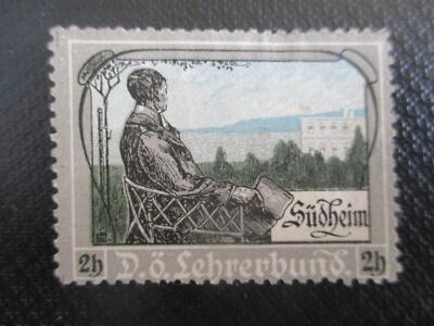 (12605) Reklamemarke - D. Ö. Lehrerbund, Südheim