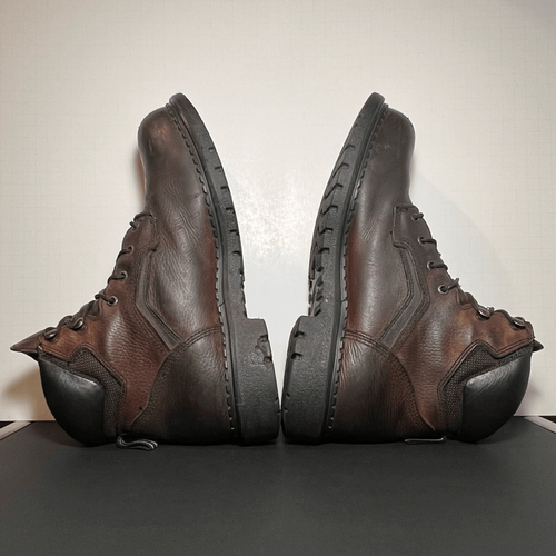 Mens RED WING Dyna-Force Brown Leather Steel Toe EH Ankle Boots / Size 12 Medium - Bild 6 von 10