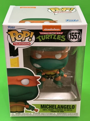 Funko Pop! Television Nickelodeon TMNT #1557 Michelangelo Vinyl Figure New!!!!