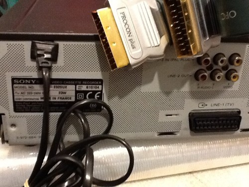 Sony Video cassette recorder SLV-E920 VCR Nicam Stereo VHS,READ DESCRIPTION - Picture 7 of 7