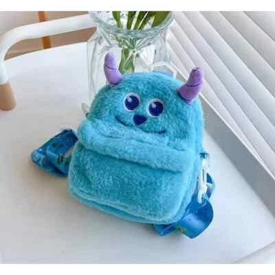 Monsters Inc Sully plush cross-body bag