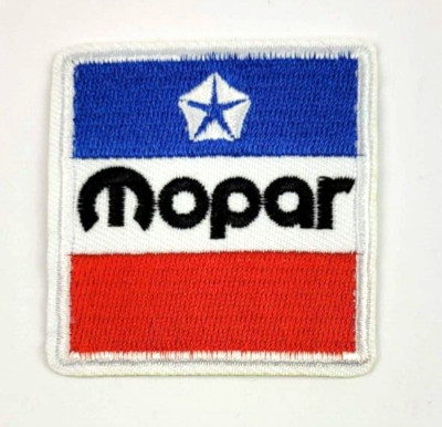 Mopar USA Racing Patch Bügelflicken gestickter Aufnäher