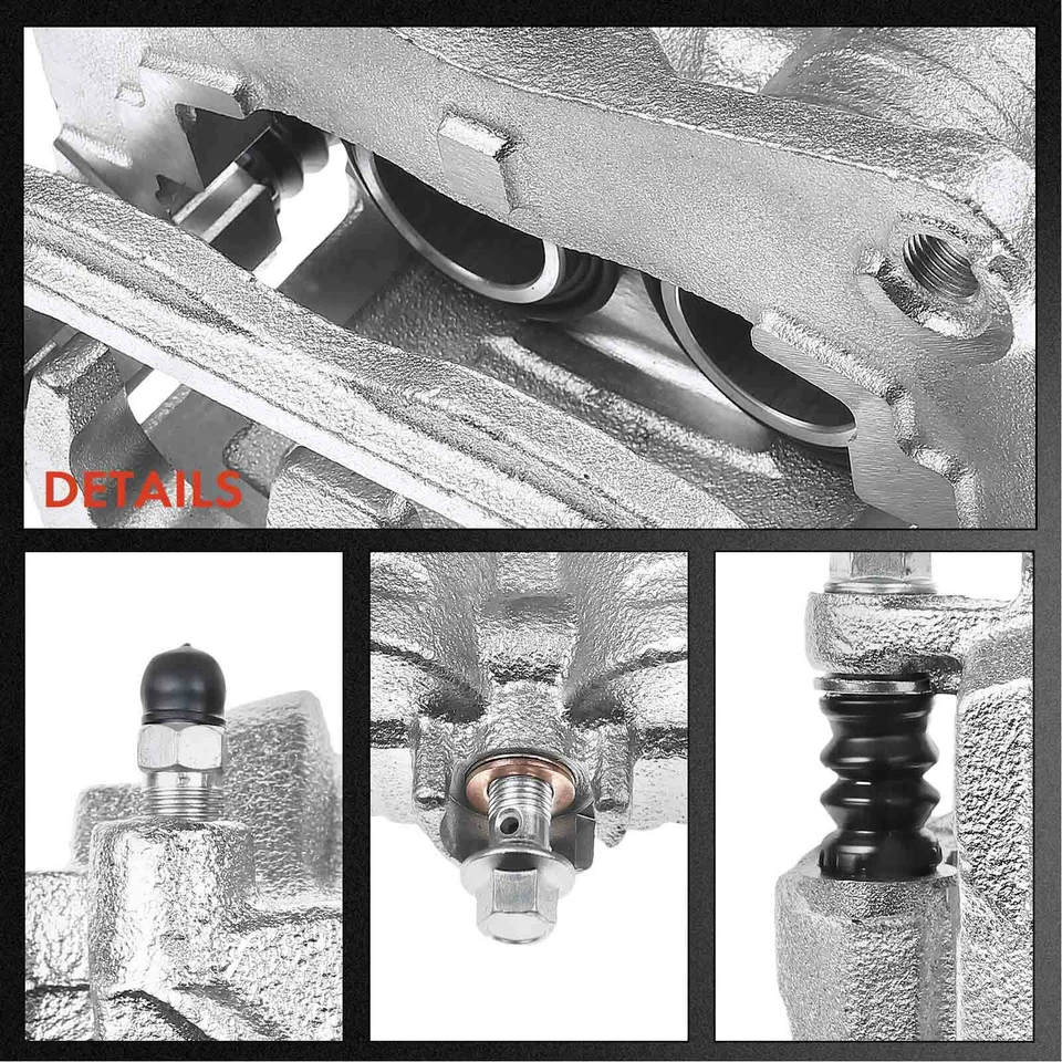 Pastilla de freno de cerámica + pinza para Subaru Forester 2009-2013 Impreza delantera y trasera Foto 3 de 4