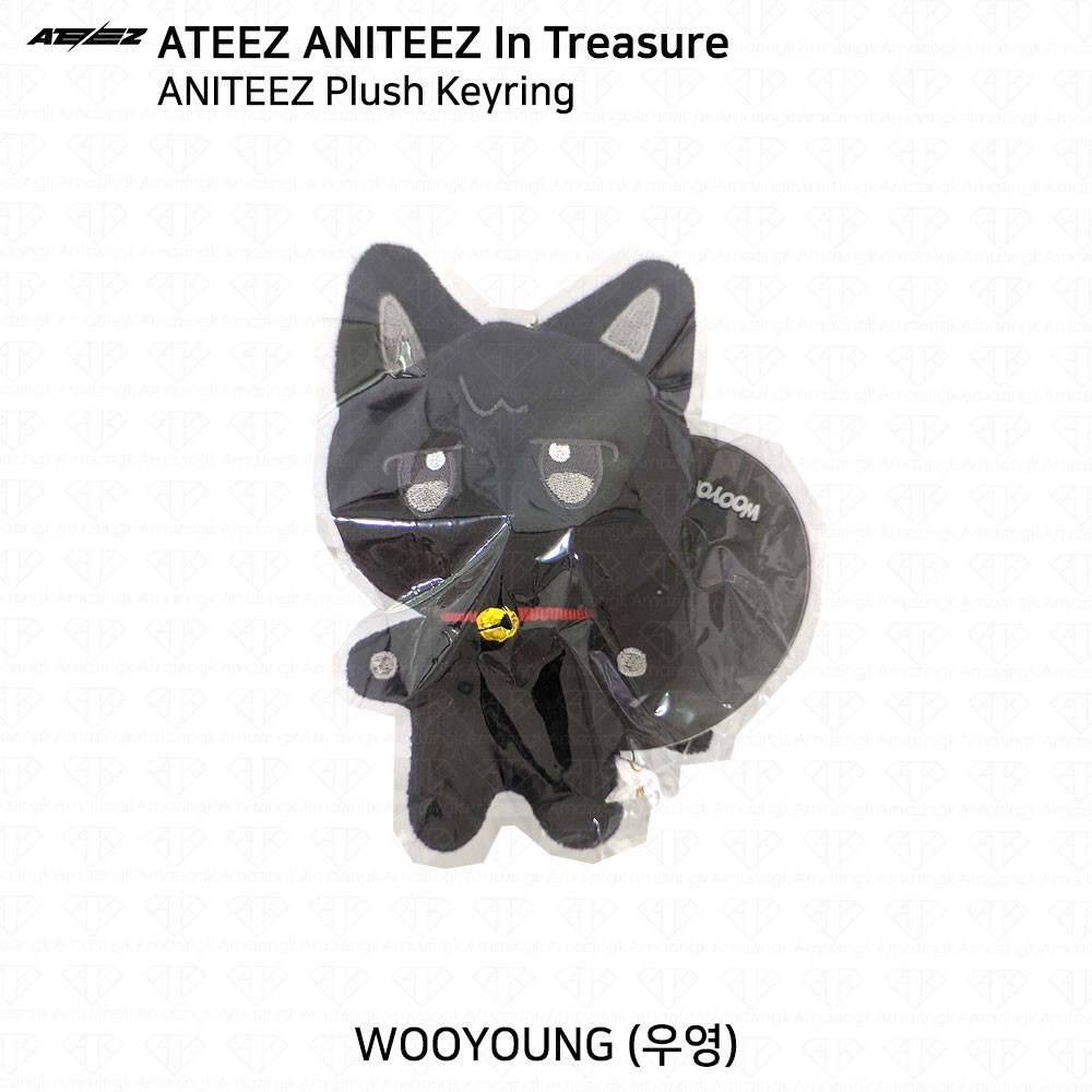 ATEEZ サン ANITEEZ IN TREASURE キーリング ATEEZ x ANITEEZ IN TREASURE OFFICIAL MD [PLUSH KEYRING
