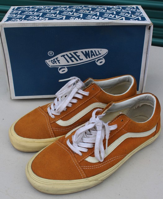 burnt orange vans