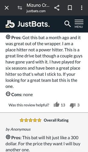 Mizuno Craze Slowpitch Softball Bat Softball Bat Balanced 27oz Dual-Stamp - Picture 15 of 17
