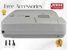 3300 ANSI 3LCD Projector Ultra Short Throw for Home Theater Games 1080p w/Bundle