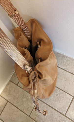EUC Brahmin Medium Harlow Tan Rosario. - Picture 7 of 10
