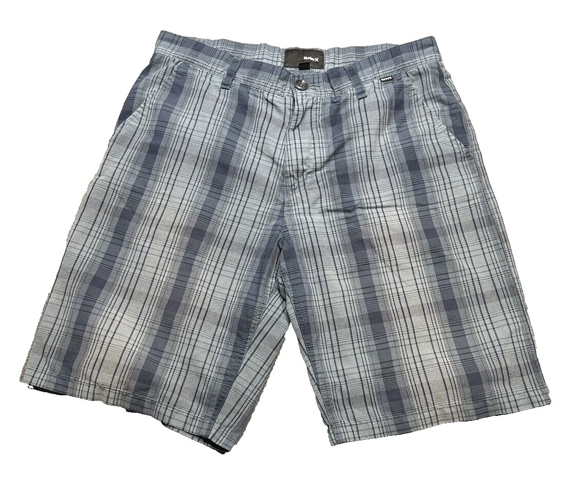 Pantalones cortos de algodón geométrico Hurley para hombres