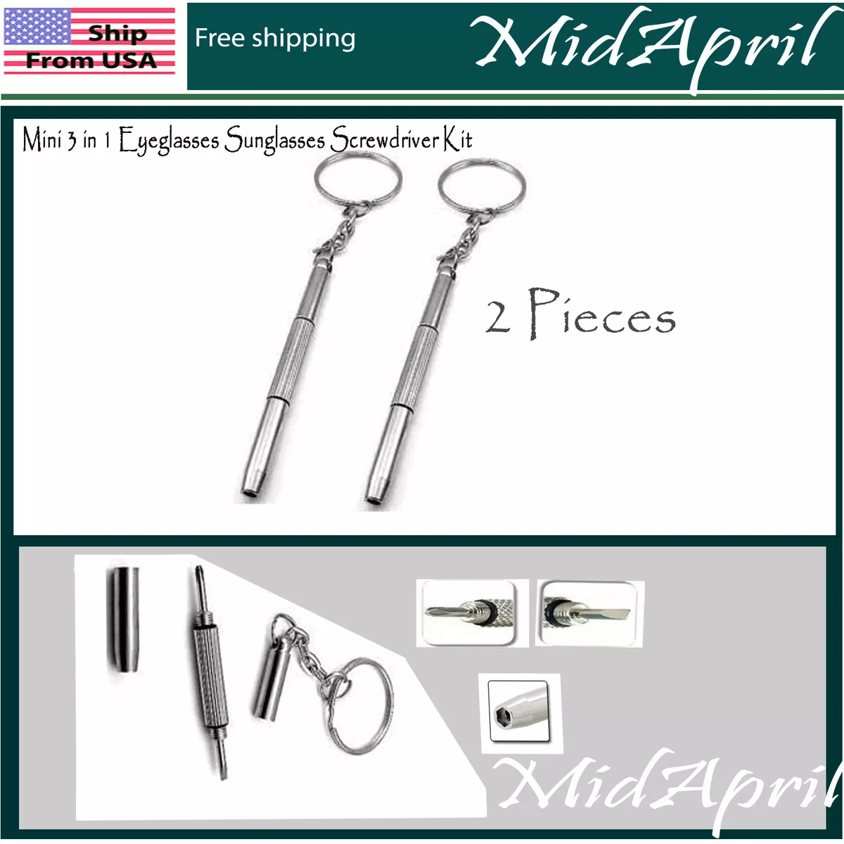 Glasses screwdriver sale kit