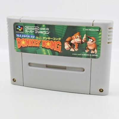 Super Famicom SUPER DONKEY KONG 1 Country Nintendo Cartridge Only