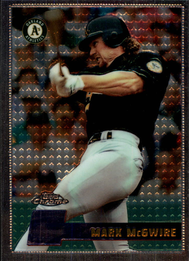 1996 Topps Chrome #41 Mark McGwire - NM-MT