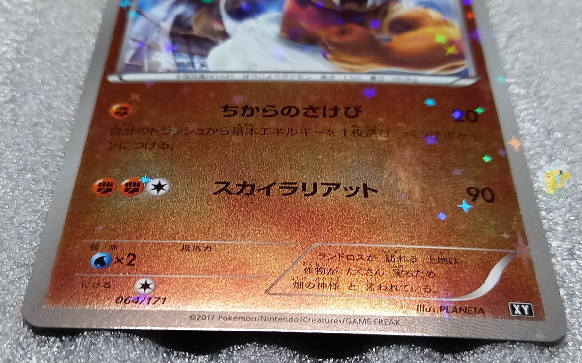 Yu様 Landorus 064/171 The Best of XY Japanese Pokemon Card MP | eBay
