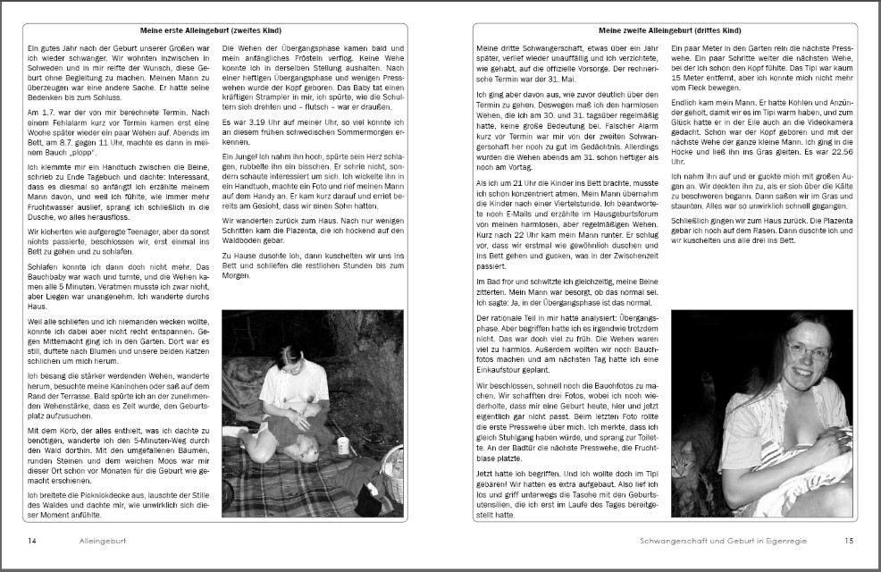 Thumbnail - Alleingeburt - Schwangerschaft Und Geburt In Eigenregie Sarah Schmid