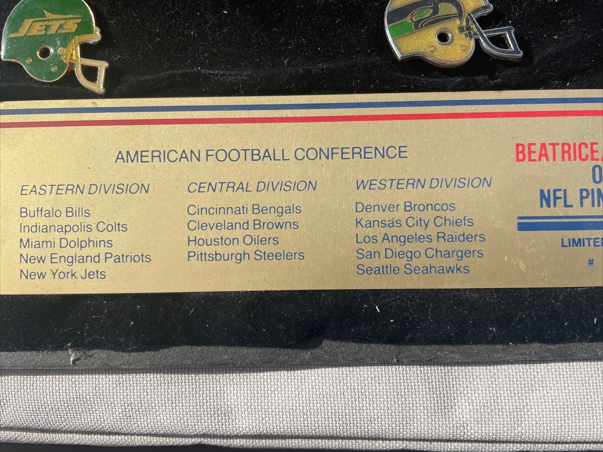 NFL Pin Collection Official 1984-85 Limited Edition Full Set