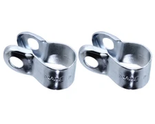 ALTALINE Bicycle Pair Mirror Clamp Chrome