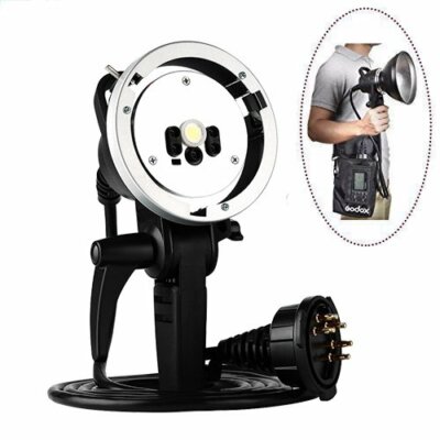 DE Godox AD-H600B Bowens Handgriff Halterung Blitzkopf für AD600B AD600BM