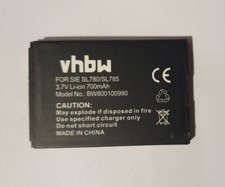 Used BW800100990 Siemens Gigaset Phone Battery 3.7V SL780 SL785