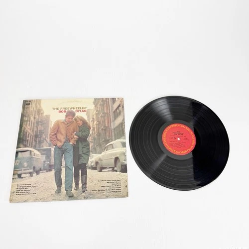 Vintage Bob Dylan The Freewheelin Vinyl Record LP PC 8786