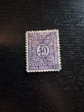 Briefmarke Serbien Kroatien Slowenien 50 Para MiNr. 25D || Gestempelt