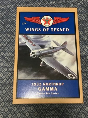 WINGS OF  TEXACO 1932 Northrop Gamma Airplane #2 NEW - MINT IN BOX