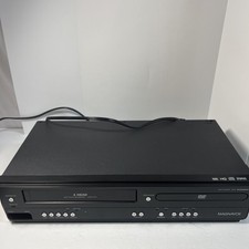 Magnavox DV220MW9, 4 Head VCR/DVD Combo For Parts Only VCR Doesn  t Play Right