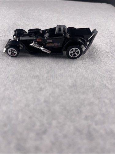 1997 HOT WHEELS SUPER COMP DRAGSTER BLACK 1:64 DIECAST 3 1/2" RACE CAR - Picture 3 of 7