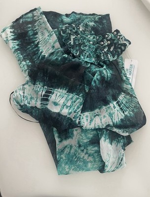  NEU - H&M Beyonce Kollektion Strandkleid türkis Gr M / L 