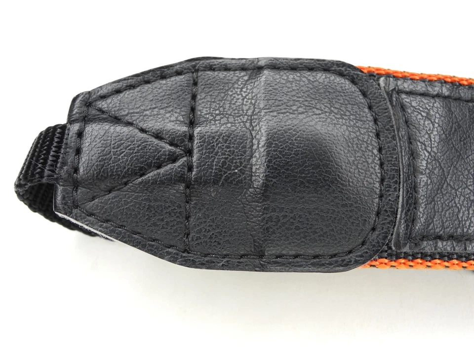 Correa para el cuello para cámara Sony Alpha negra/naranja/blanca 1 5/16" Foto 4 de 4