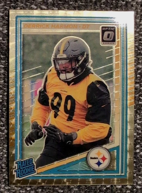 2026 Donruss Optic Derrick Harmon Rated Rookie Gold Vinyl 1 of 1