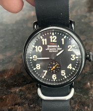 Shinola Runwell 41 mm black dial