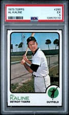 1973 TOPPS #280 AL KALINE PSA 5