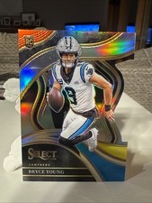 💥2023 Panini Select Bryce Young RC Red Yellow Die-Cut Prizm Club Level💥
