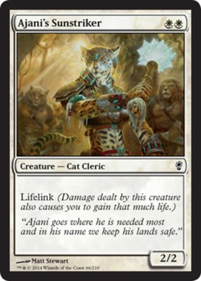 Ajani's Sunstriker - Conspiracy #66/210 MTG Magic The Gathering