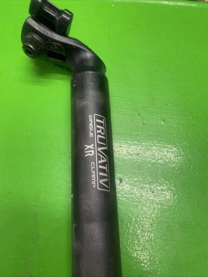 TRUVATIV XR TIJA DE SILLÍN ABRAZADERA ÚNICA 'NEGRO' 30,0x350 mm DH,FR,XC,JMUP MTB E2/477 Foto 2 de 4