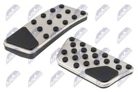 NTY Pedalbelagsatz EZC-CH-123 FüR Jeep Wrangler 3 JK CRD RWD