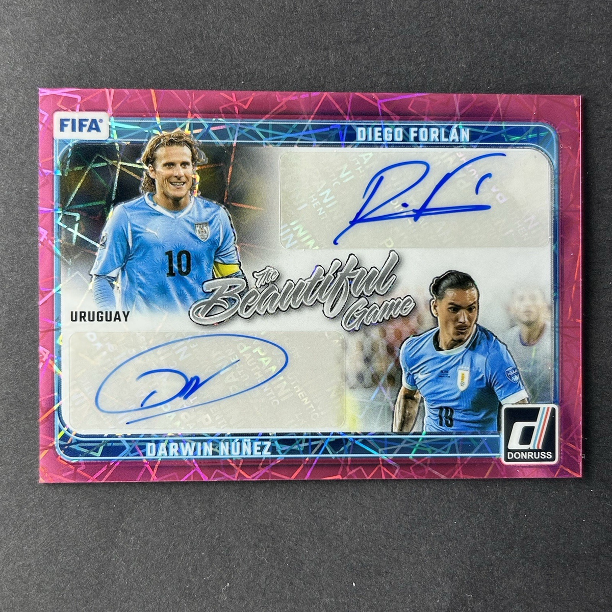 2024-25 Donruss Soccer Diego Forlan/Darwin Nunez The Beautiful