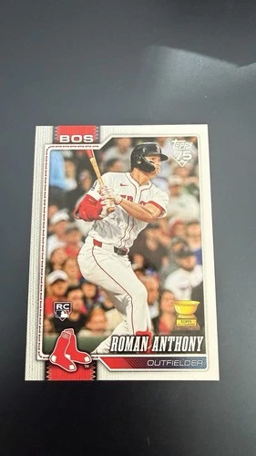 2026 Topps Series 1 Roman Anthony Base RC Boston Red Sox #189