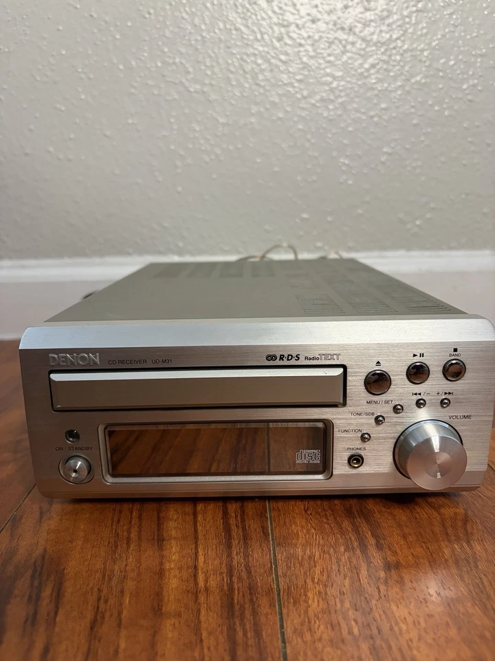 Denon UD-M31 CD Stereo Receiver w/ Denon Mission SCM51 Speakers Complete Set - Image 4 of 4
