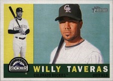 2009 Topps Heritage - Willy Taveras Colorado Rockies Card #359